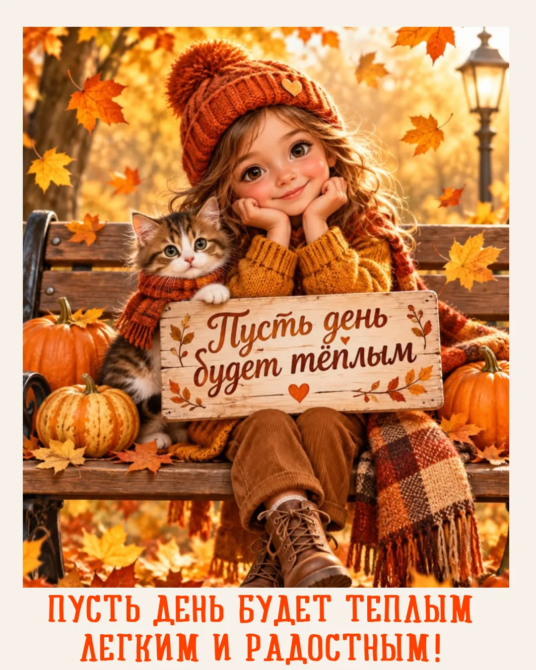 Желаю уютного дня и отличного настроения!