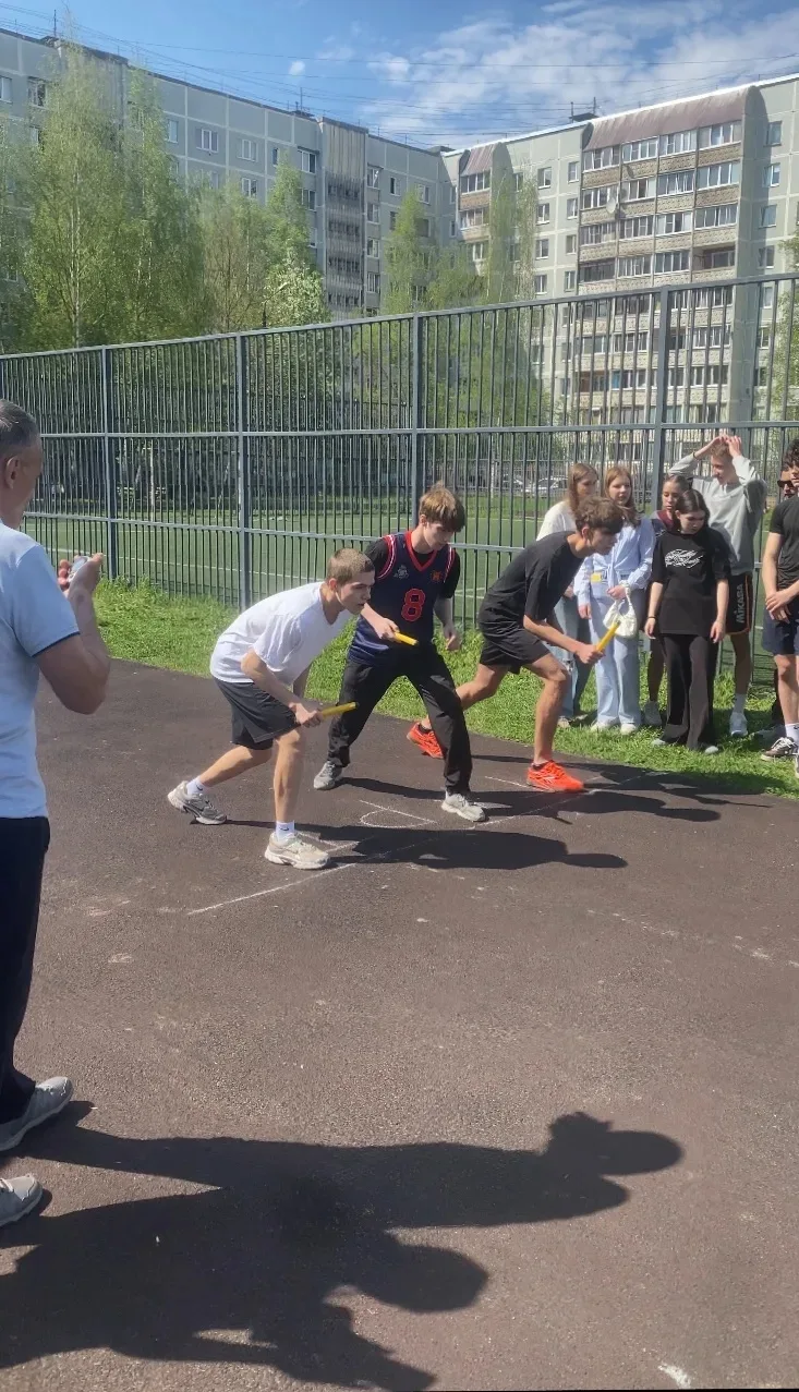 💫 ГОТОВИМСЯ К ГОРОДСКОЙ ЭСТАФЕТЕ!    Сегодня, 6 мая, на территории МБОУ « Центр образования № 49» пр