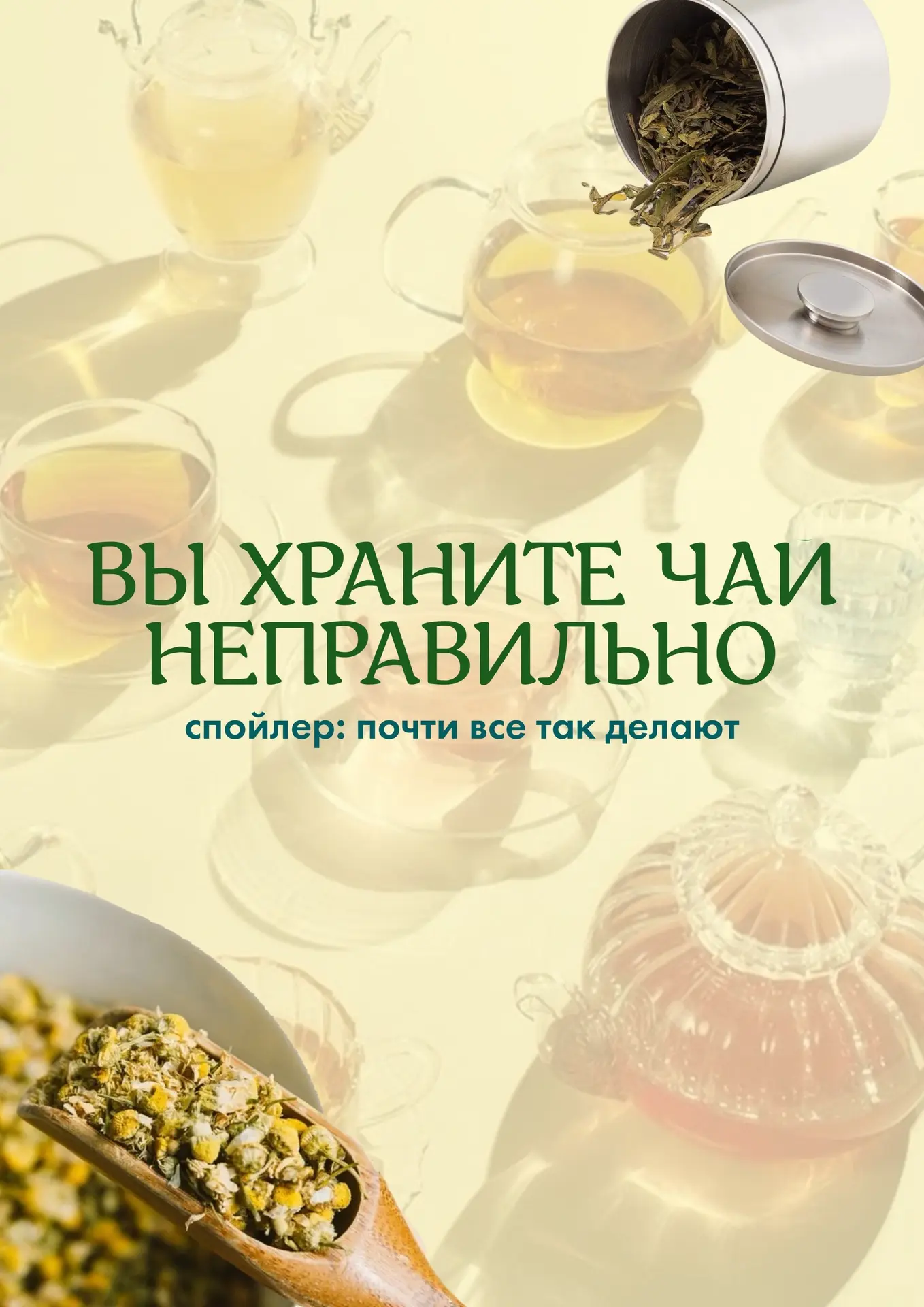ВЫ ХРАНИТЕ ЧАЙ НЕПРАВИЛЬНО!