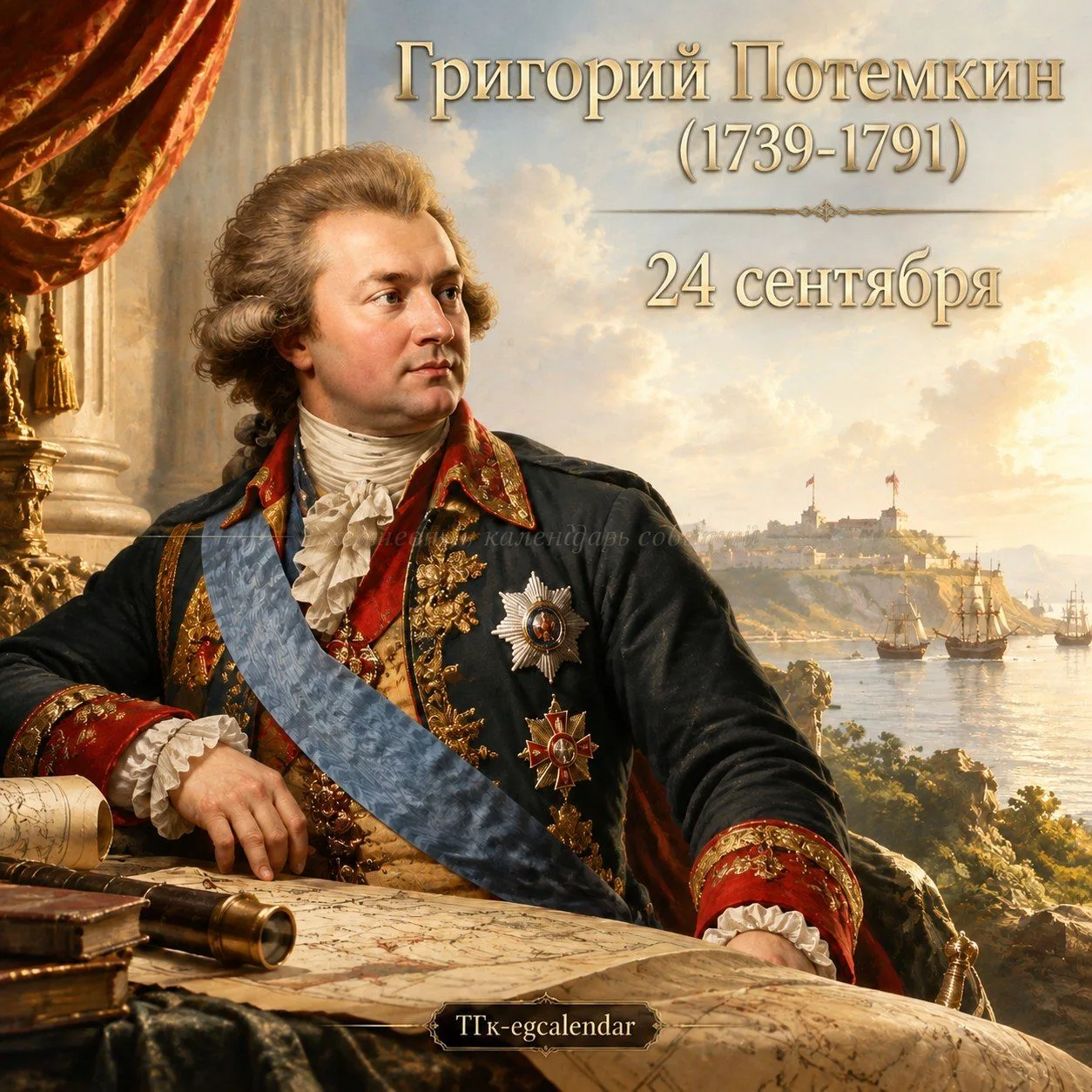 Сегодня исполняется 287 лет со дня рождения Григория Александровича Потёмкина — одного ...