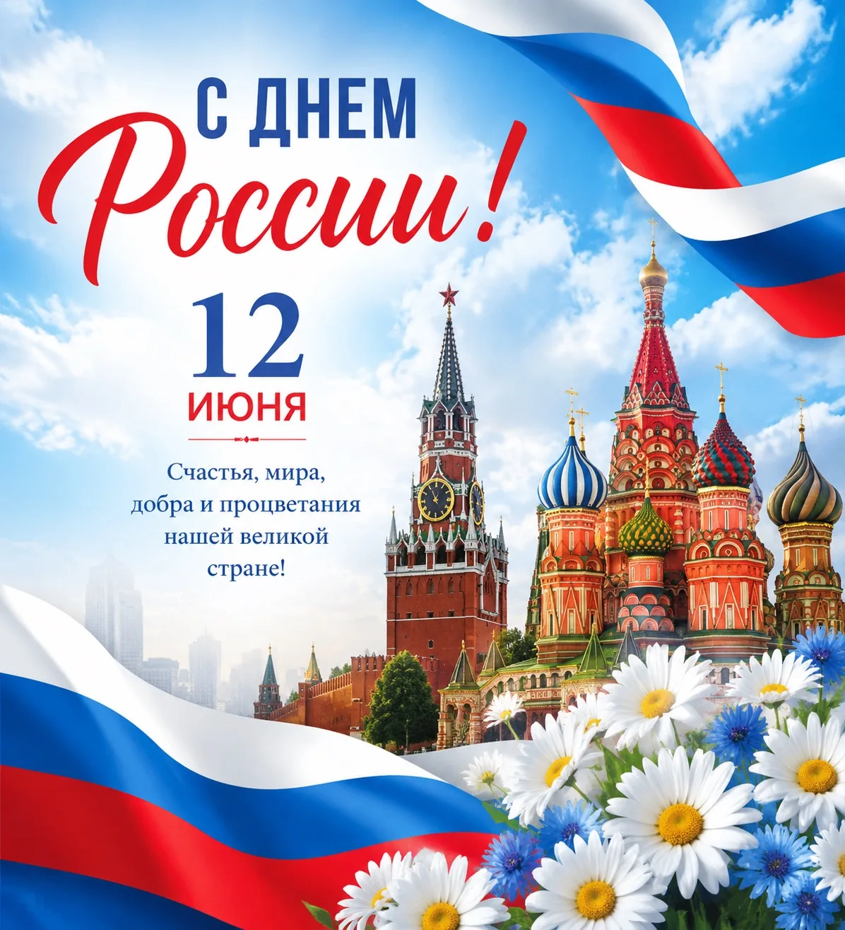 С Днём России, дорогие друзья! 🇷🇺 

Этот праздник напоминает нам о богатой истории, культурных тра