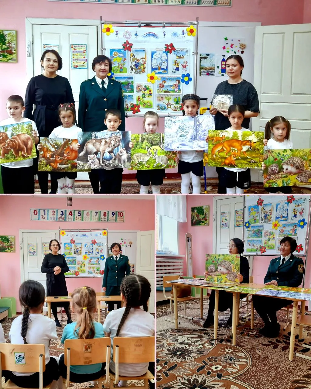 Экологлар бездә кунакта