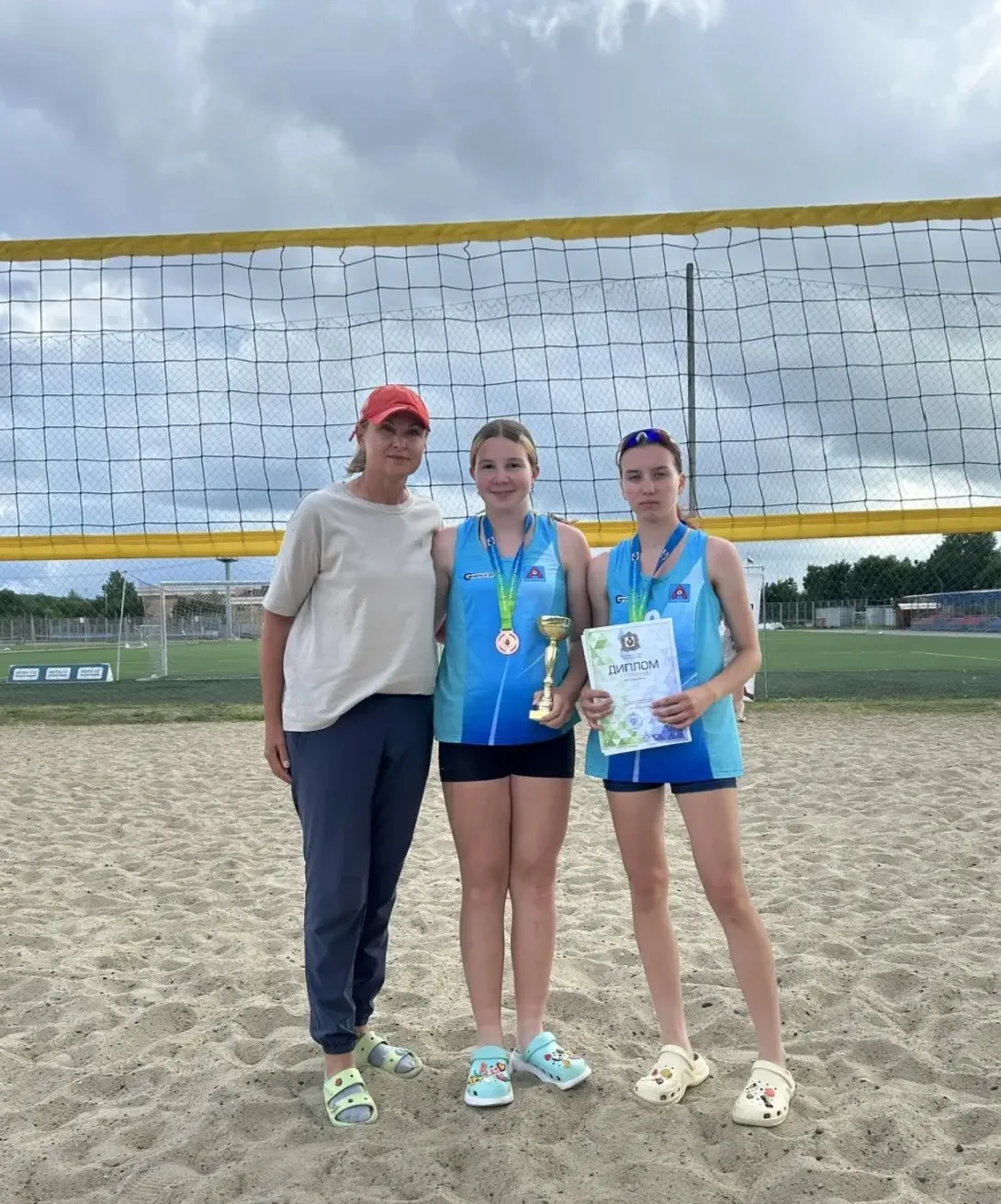 💫🥉🏐 Женский дуэт Александра Дьячкова и Анастасия Куницына - бронзовые призёры первенства Хабаровс
