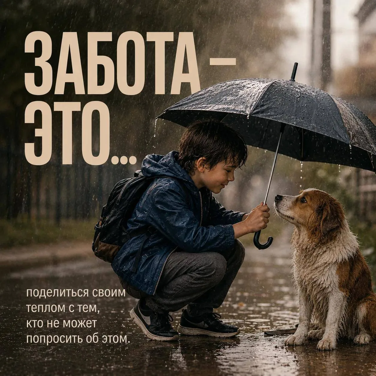 Забота — это…