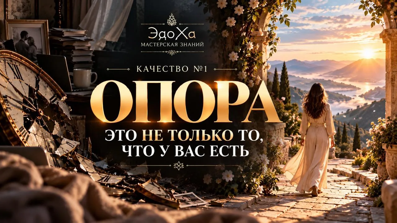 Есть вещь, которую легко перепутать с опорой.