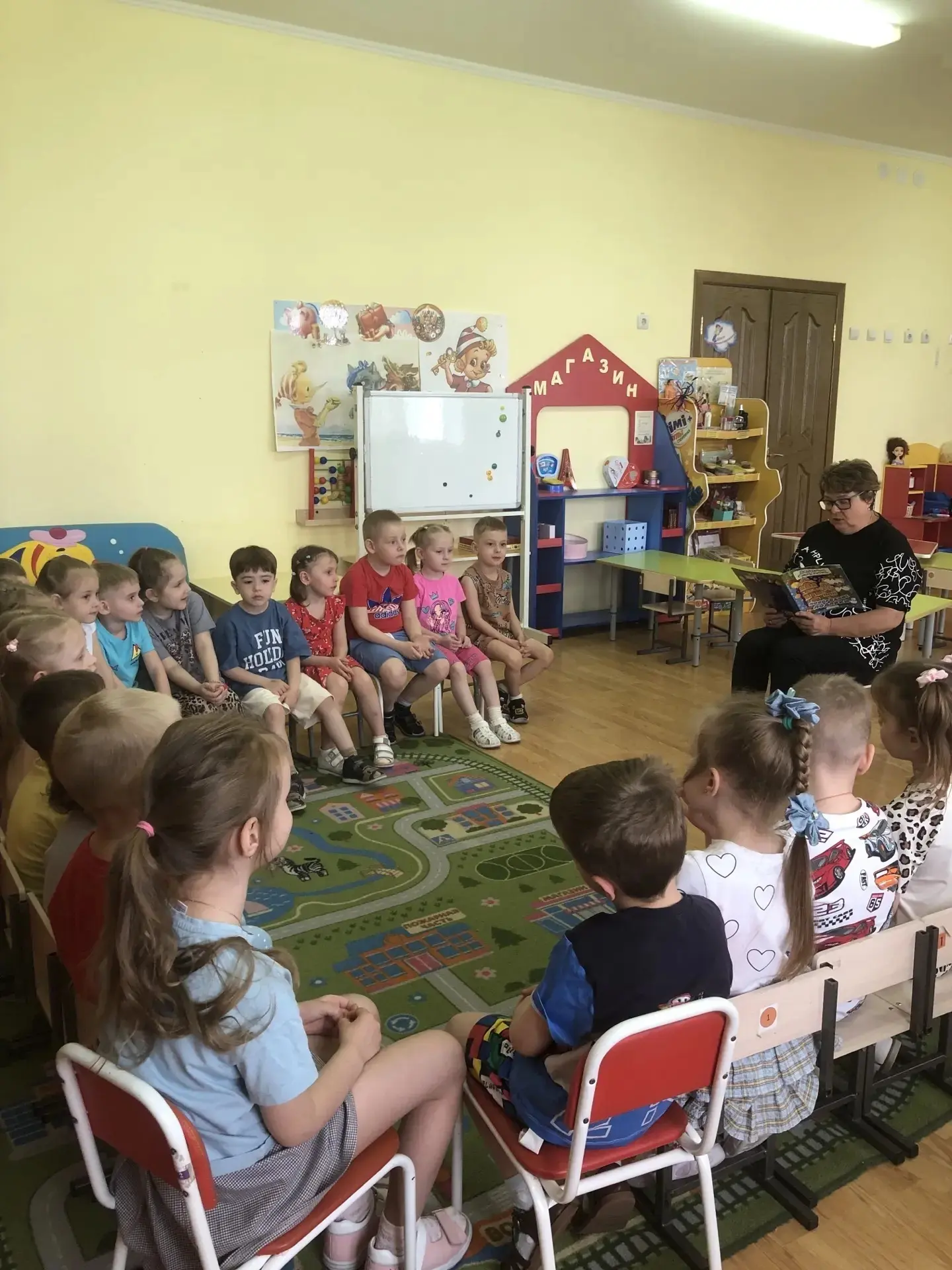 📚 В нашем детском саду прошло увлекательное тематическое мероприятие «Библиотека – мир...