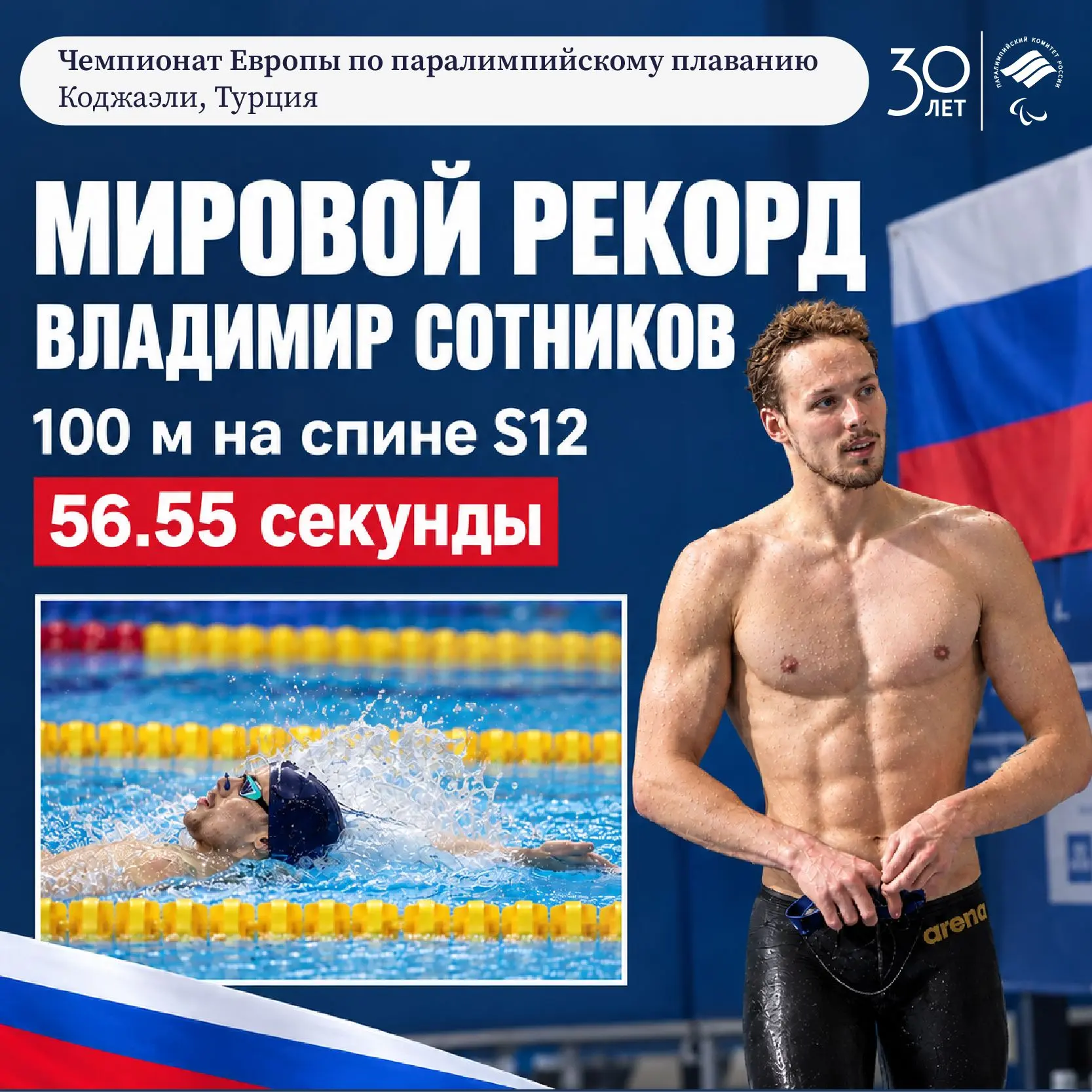 💥Мировой рекорд Владимира Сотникова!