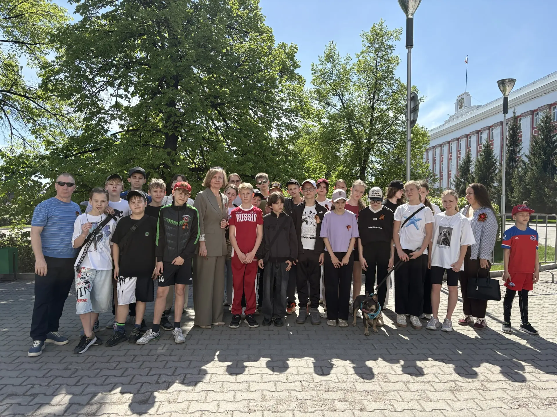 «Кольцо Победы»: наши в строю  🏃‍♂️🏃‍♀️ Сегодня, 9 мая, учащиеся гимназии приняли участие в массовом