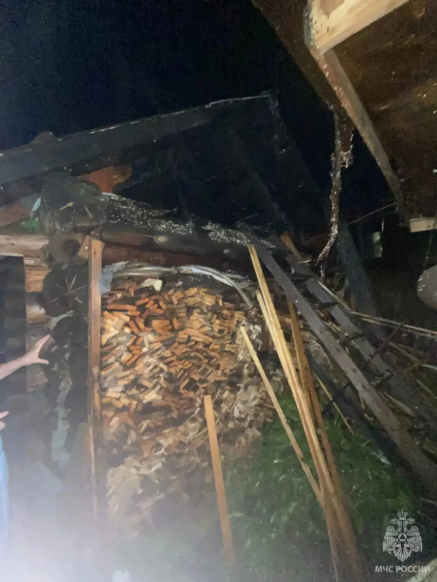 🔥 Баня загорелась в Нижнем Новгороде