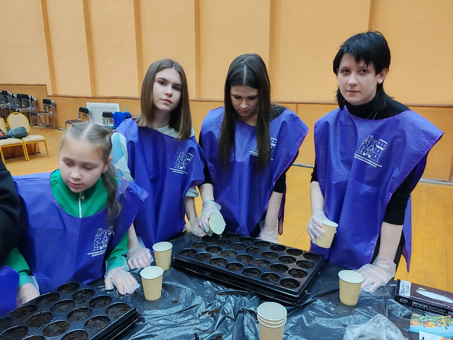 Знамя Эстафеты добрых дел передали жителям Гвардейска!  В рамках завершения добровольческой акции "Э