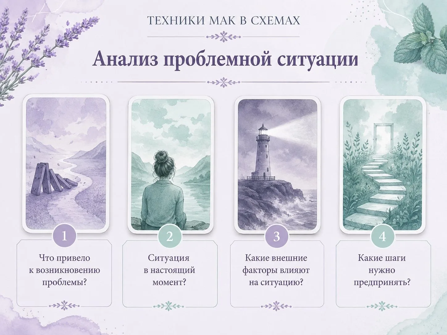 Рубрика Техники МАК в схемах.