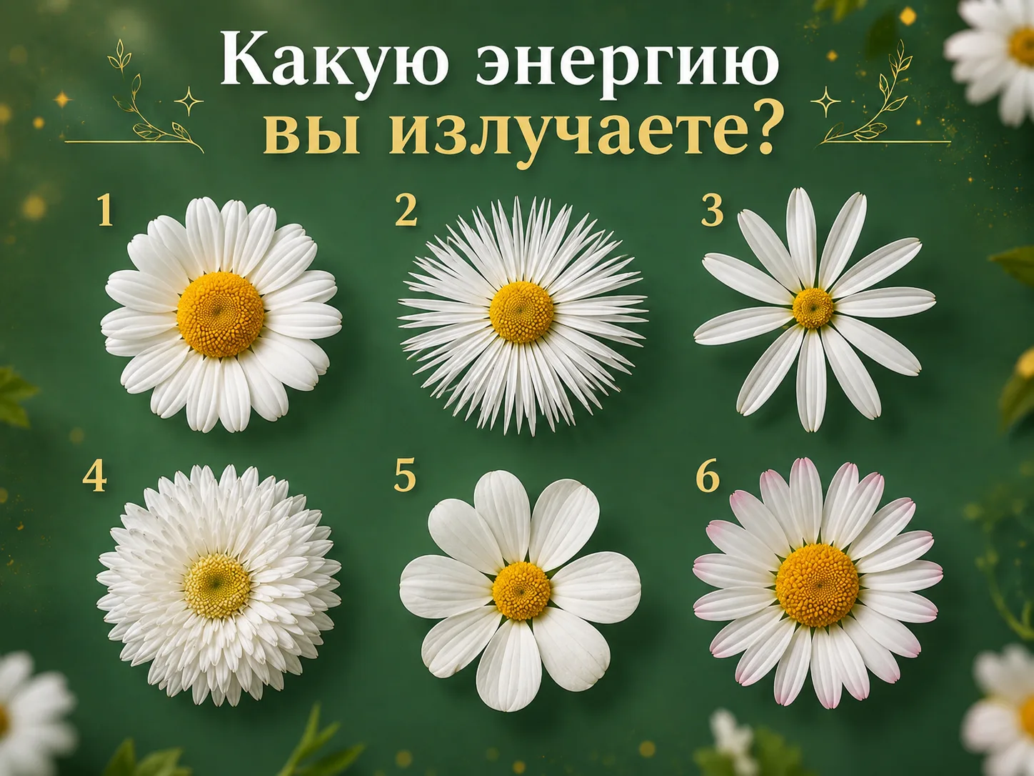 🔆 Тест: Какую энергию вы излучаете?