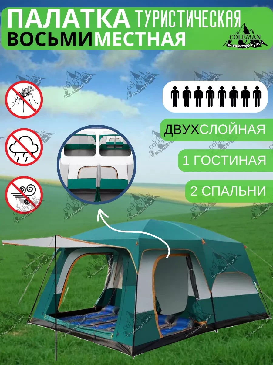 ⚡️ 66,6%   | палатки