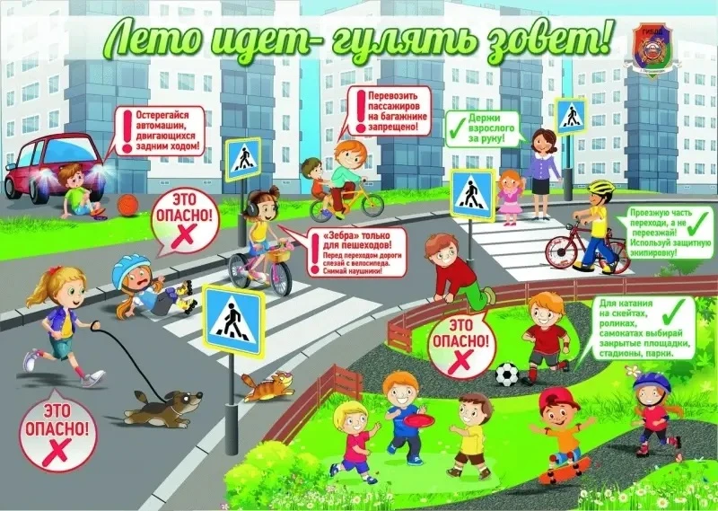 Дорогие ребята! Лето — это время веселья, игр и приключений. Но не забывайте, что безопасность на до