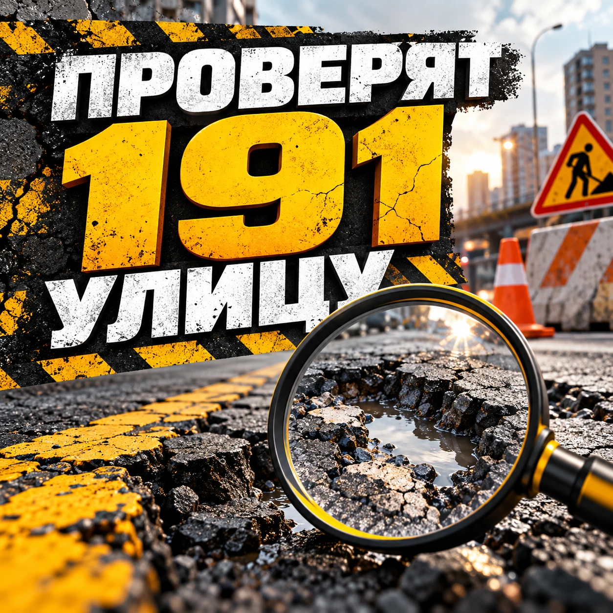 🚧 В Волжском проверят состояние сразу 191 улицы