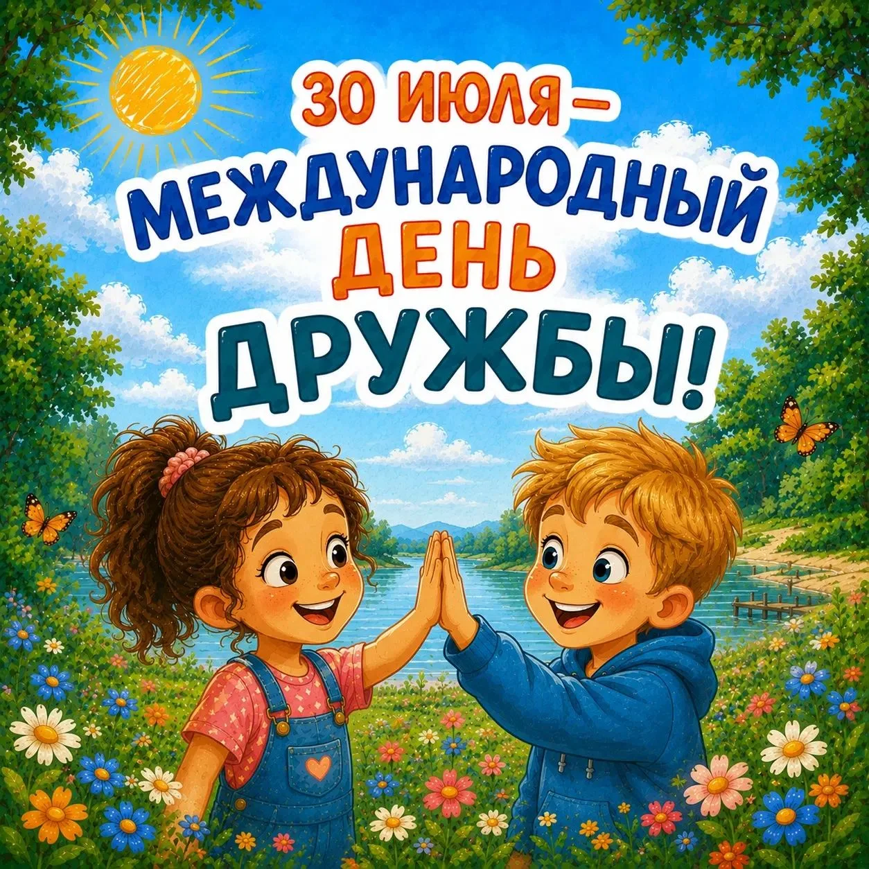 🌍 30 июля — Всемирный день дружбы! 🤝