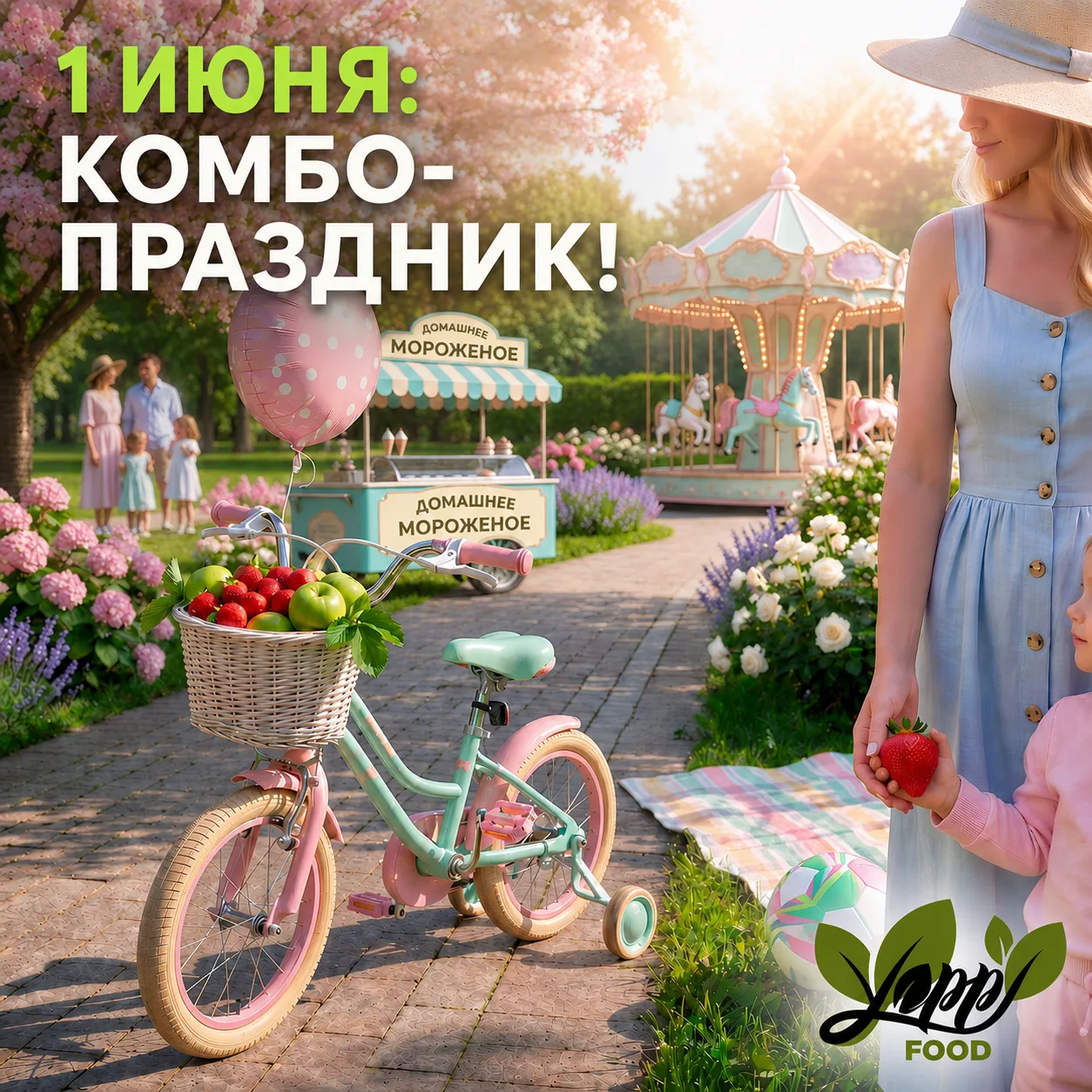 Привет, июнь! Два праздника в один день - это комбо!☀️🥳