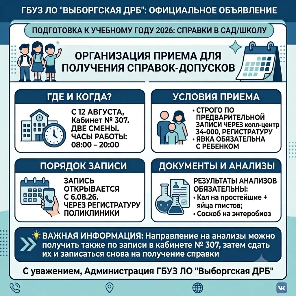 📢 Уважаемые родители! Важная информация перед началом нового учебного года.