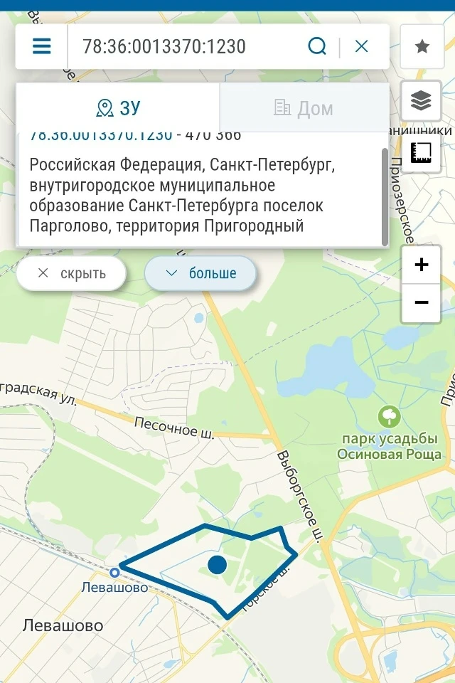 За заправкой Татнефть на Выборгском шоссе будет построен новый жилой комплекс