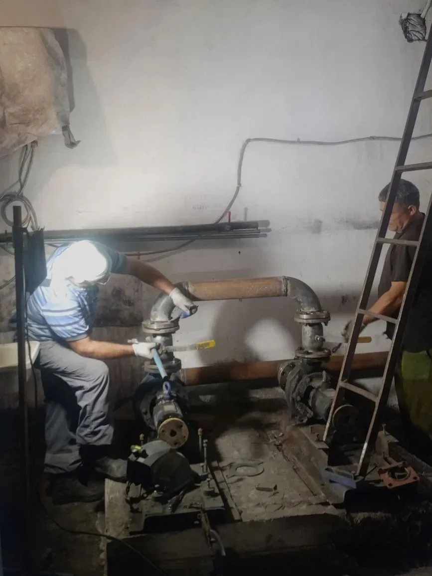 🔨🔫🔧В котельной села Благодатное центральная продолжаются ремонтные работы. Ремонтная...