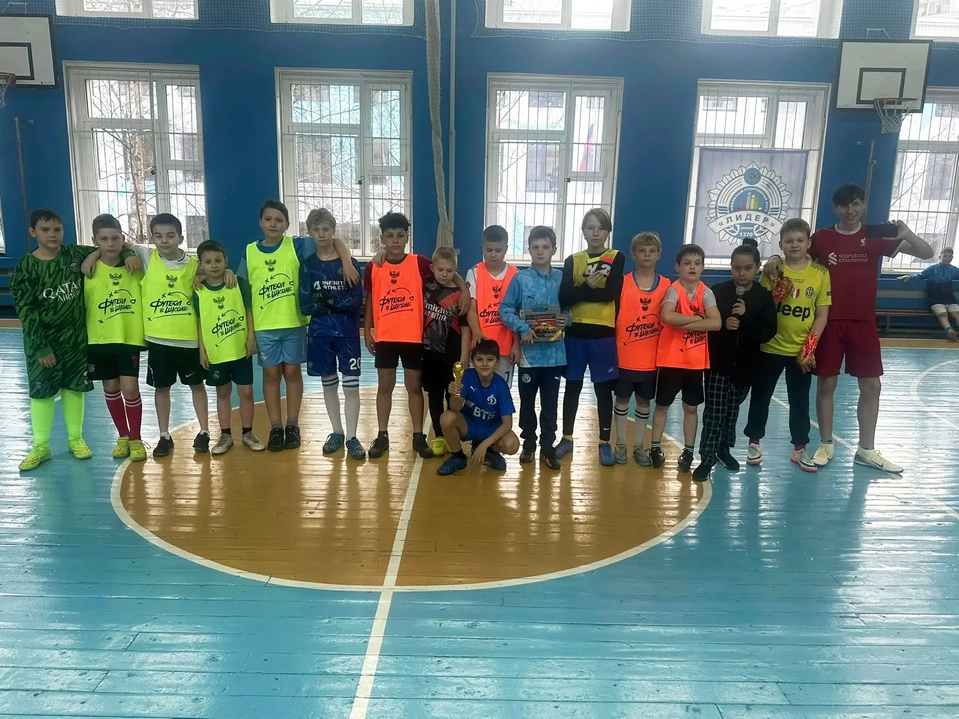 ❗У нас прошёл День футбольного самоуправления!  Его провели ученики младших и средних классов под эг