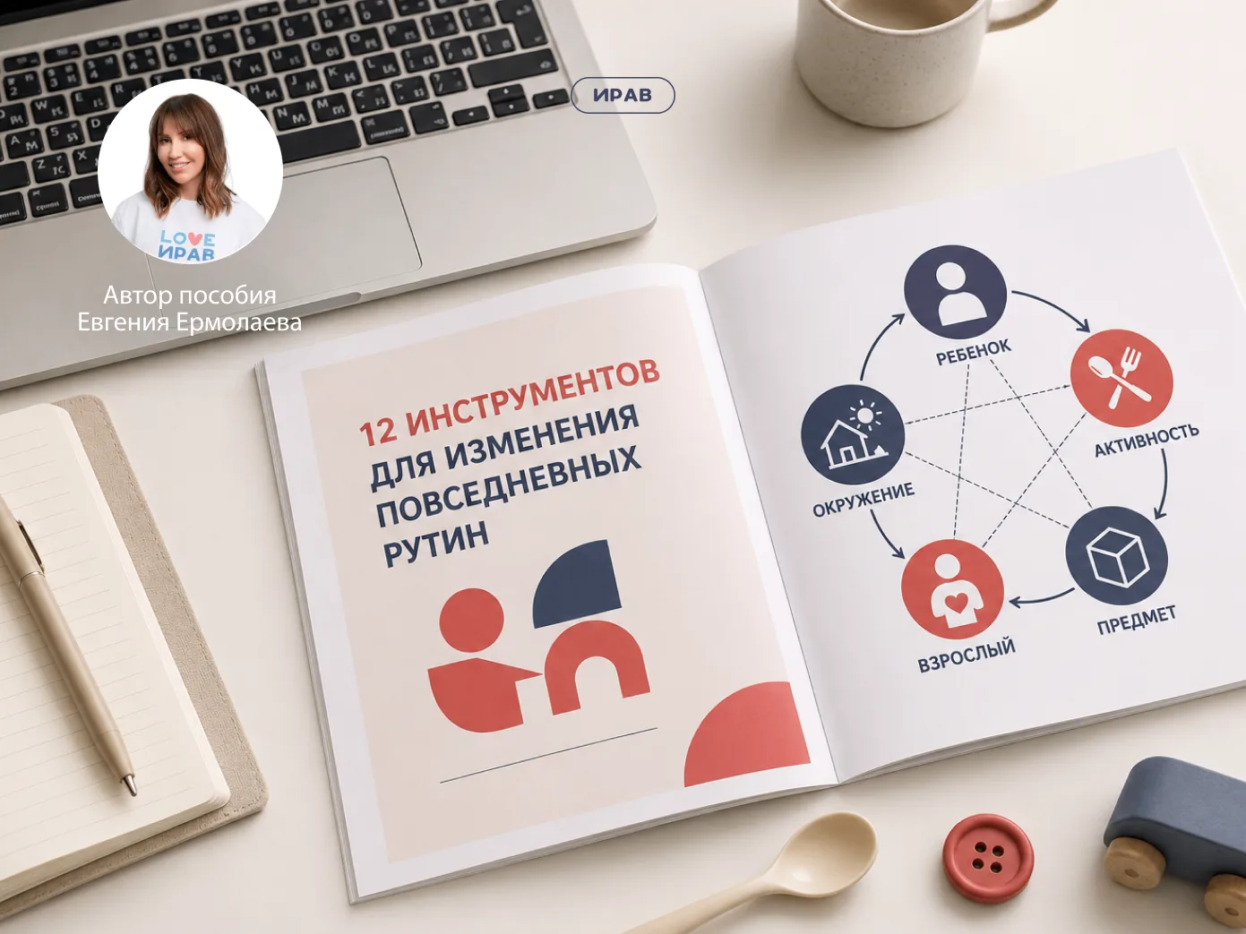 Новинка от ИРАВ! Практическое руководство «12 инструментов изменения ежедневных рутин р...