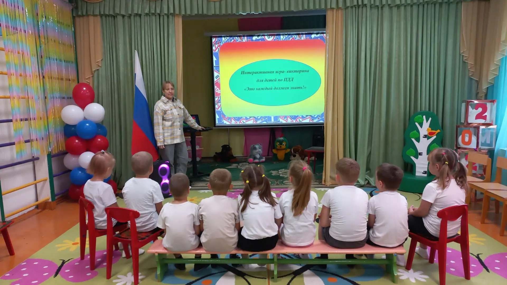 В рамках профилактической акции «Внимание, дети» 👶 в подготовительной группе «Всезнайк...