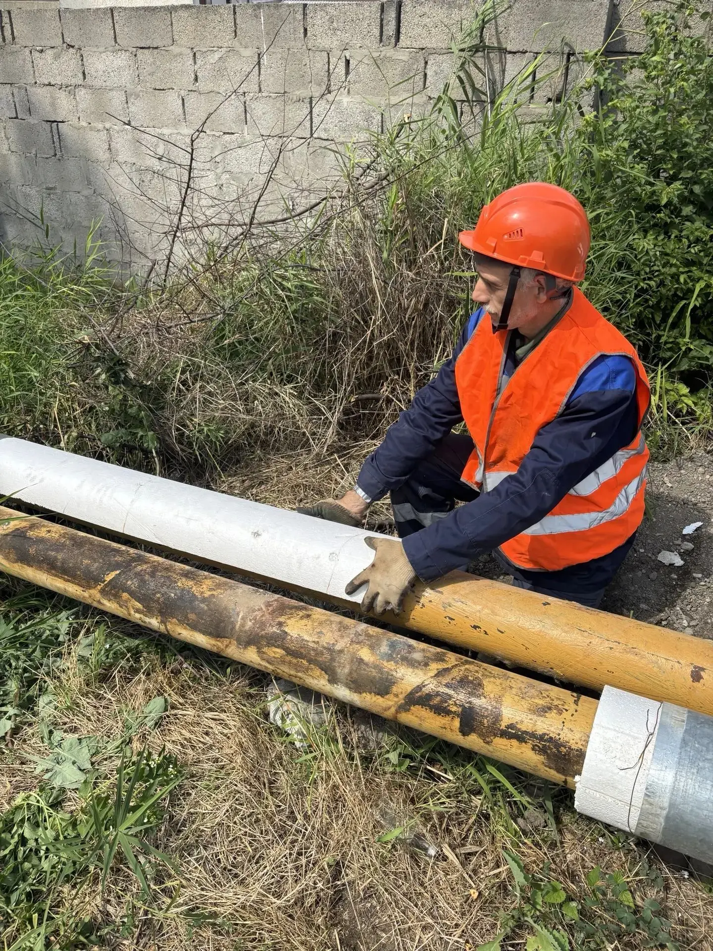 🏭Заменили 19 метров трубы и установили 2 новых котла