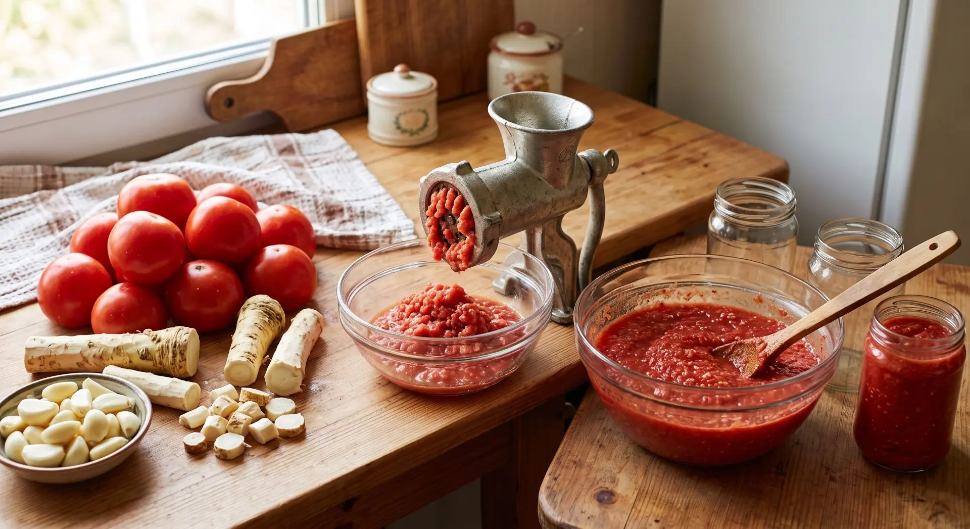 По вашей просьбе делюсь рецептом той самой хреновины из помидоров! 🍅😋