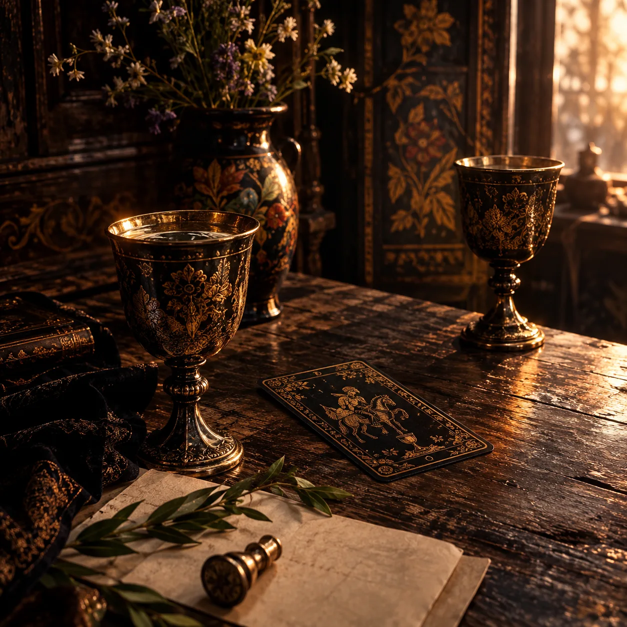 Карта дня — Рыцарь Кубков 🕯️