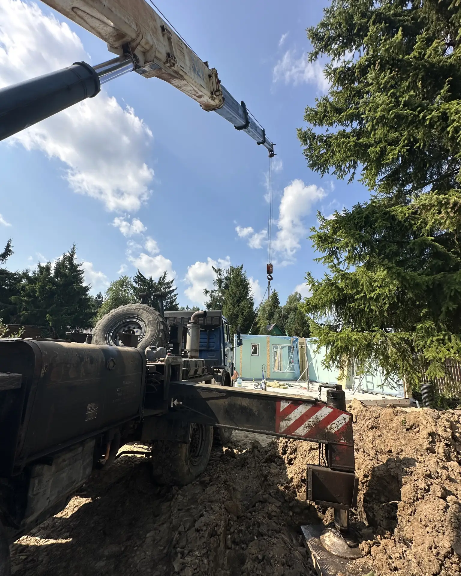 👷‍♂️ Начали монтаж дома по проекту Тайгарт 84 (на нашем сайте его можно найти как Тайг...