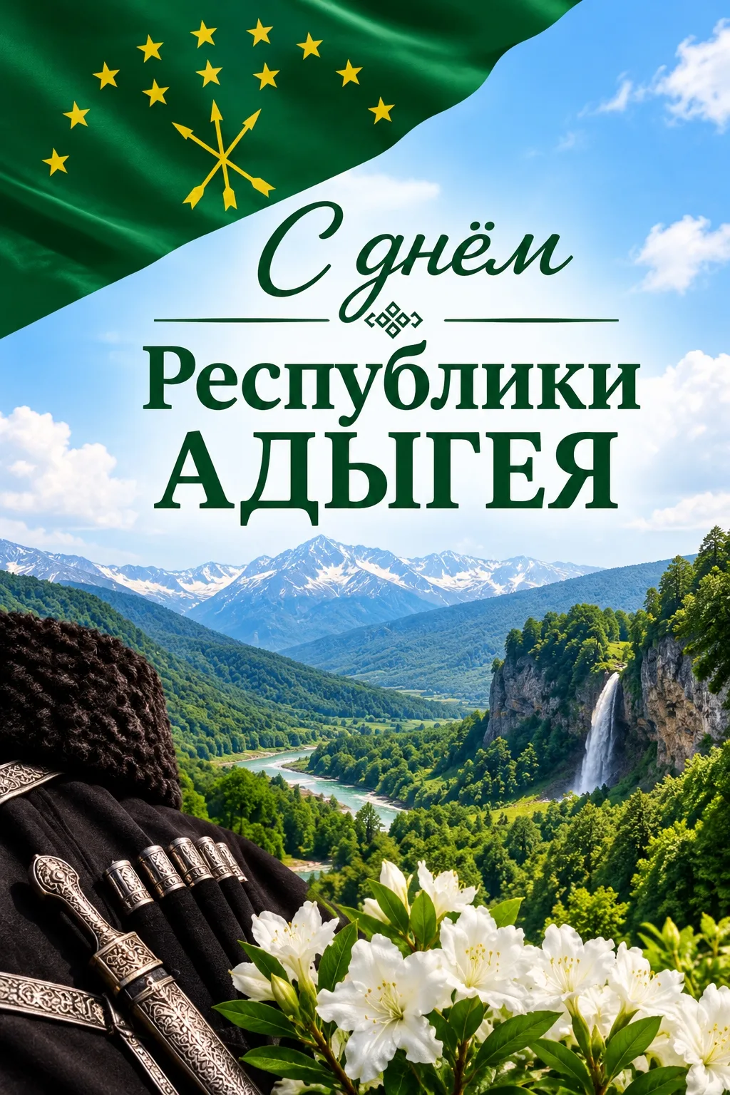 💚С Днём Республики Адыгея!💚