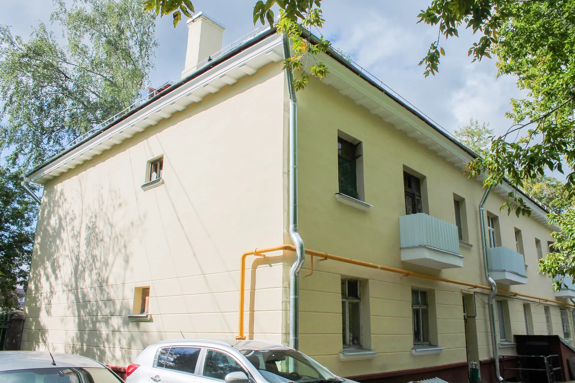В #САО капитально отремонтировали 92 малоэтажных дома  📍Один из них расположен по адресу: 3-й Лихаче