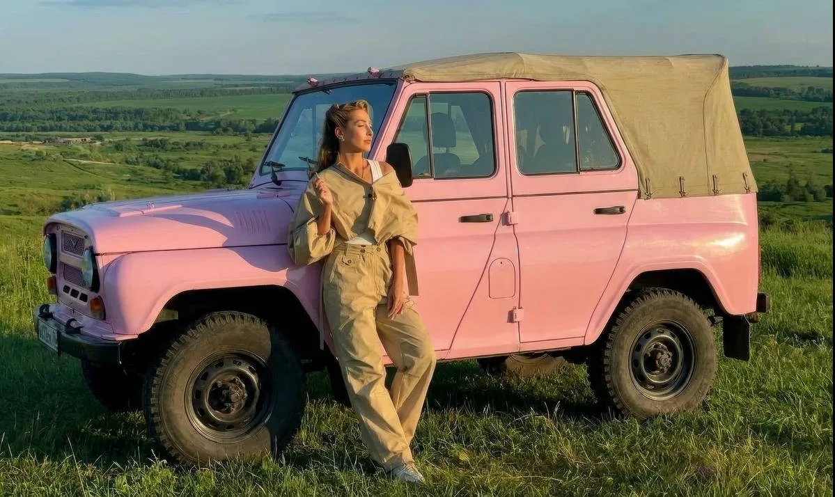 Телеведущая Полина Воробьева выиграла спор у гендиректора Ульяновского автозавода Ильну...