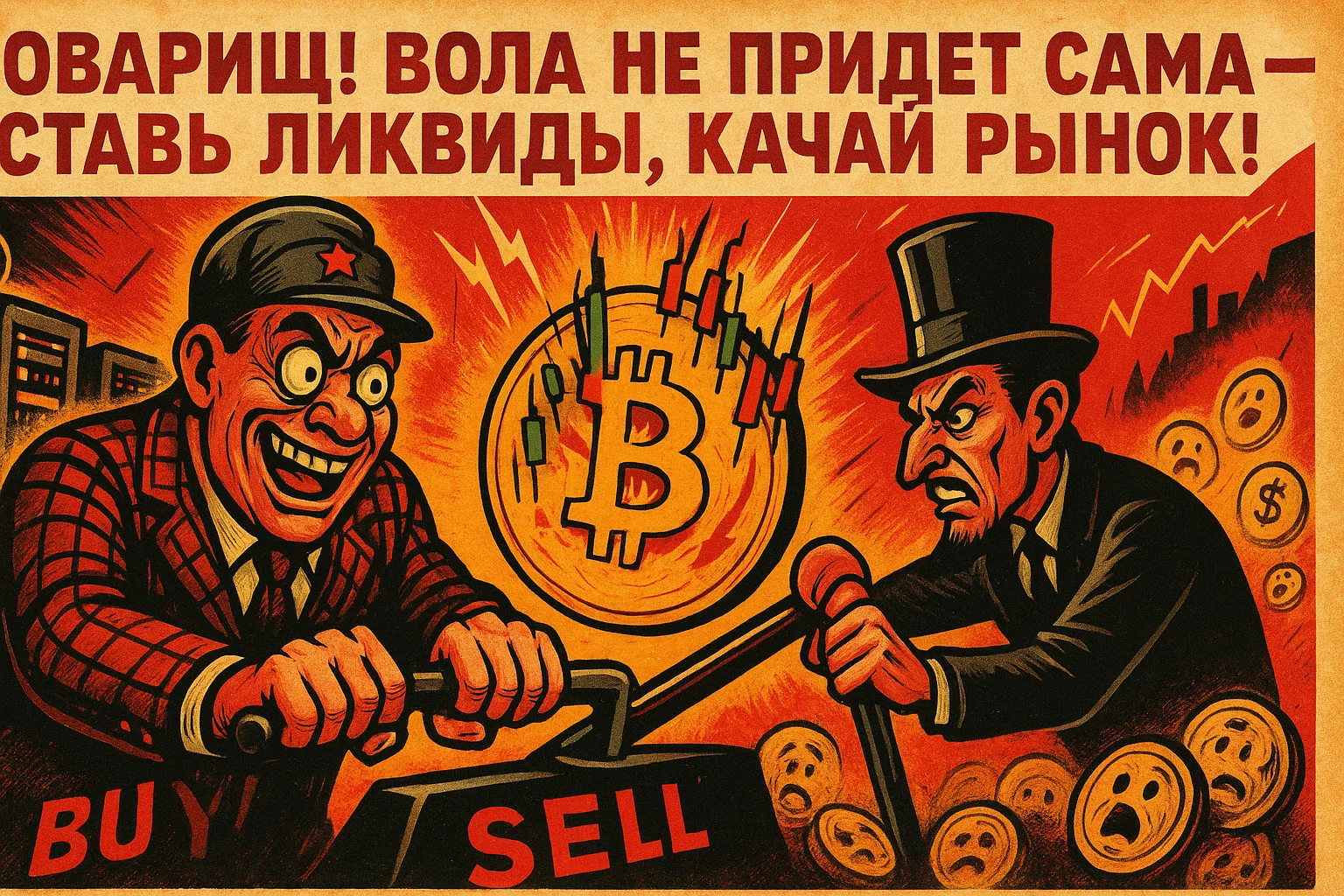 😄 Биткоин за неделю настолько впечатлил рынок своей динамикой, что трейдеры начали майнить скуку и 