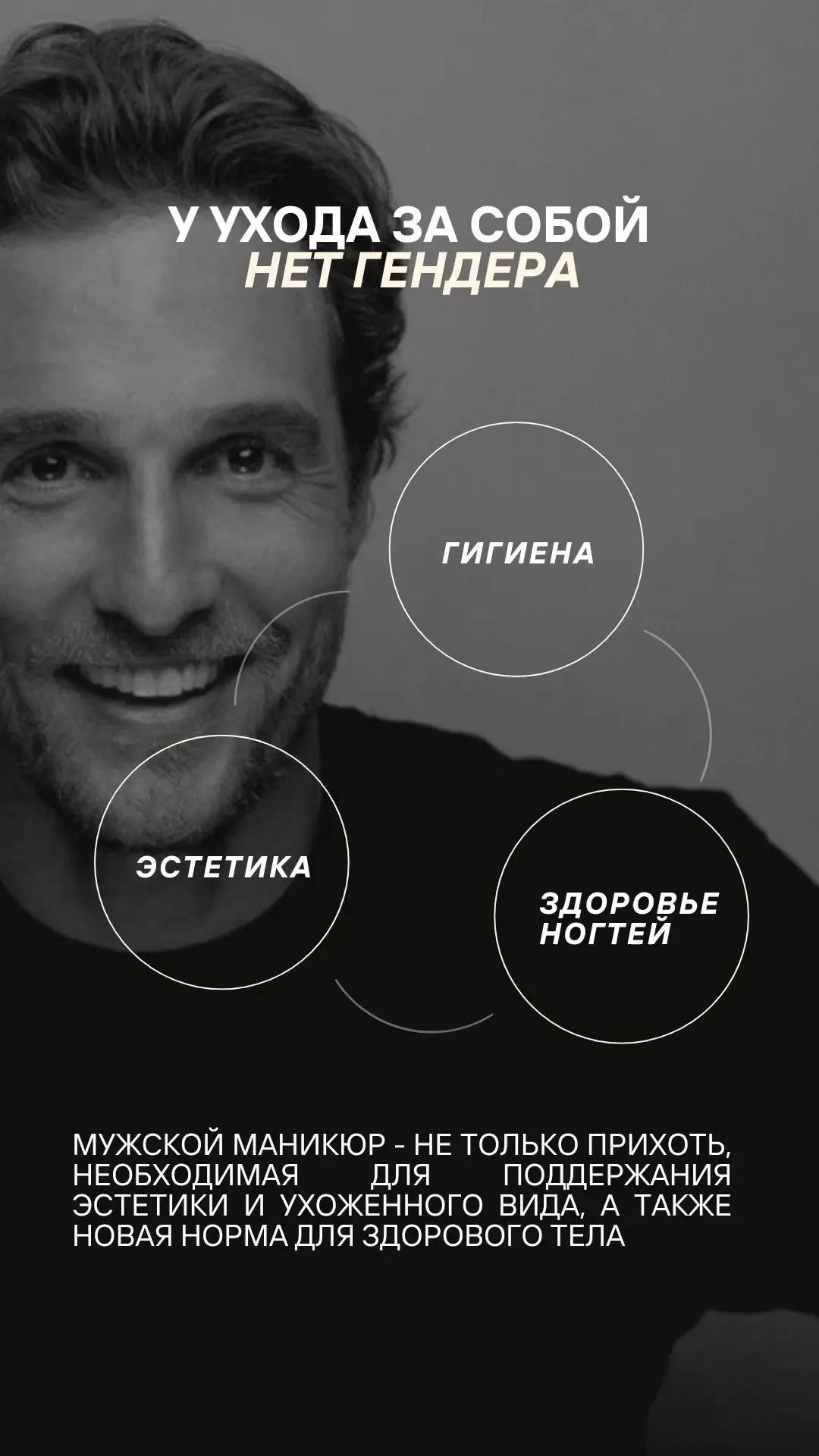 Брутальные мужчины тоже нуждаются в уходе!