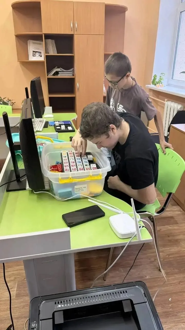 В Кисловодске впервые провели урок робототехники для незрячих детей.
