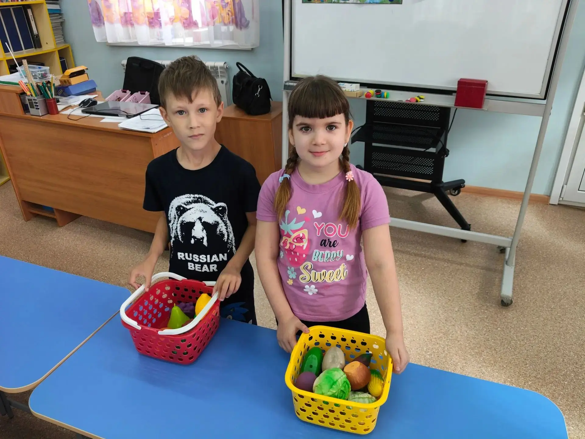 Играя - собираем урожай! 🍎🥦