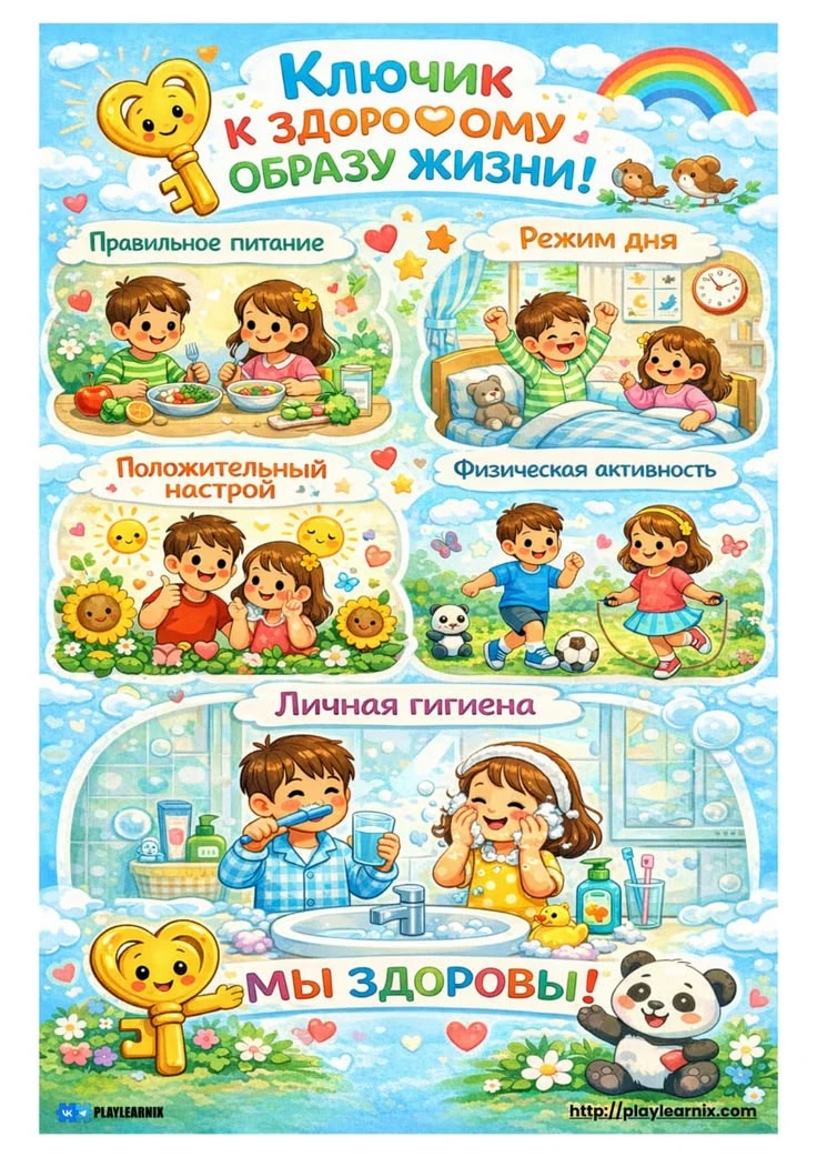 💪✨ Почему быть здоровым — это КРУТО? (Секреты для дошколят) 🦷🍎