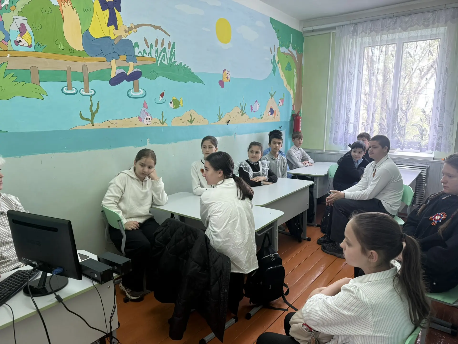 4 мая в нашей школе прошло занятие из цикла «Разговоры о важном» на тему «Песни о войне...