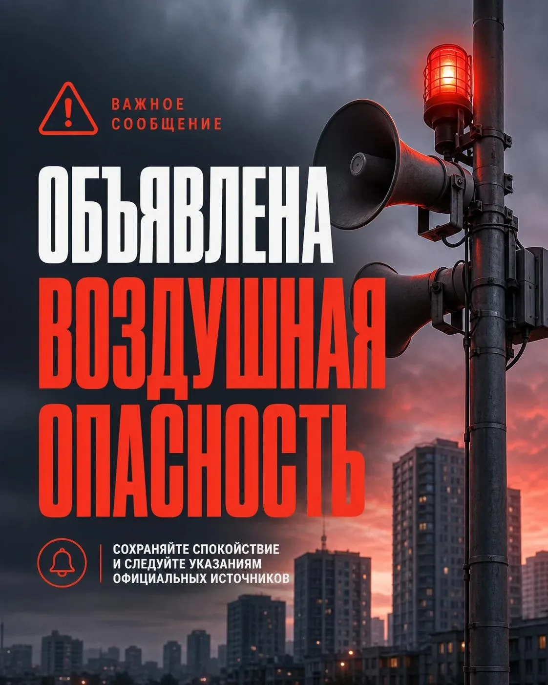 Объявлена авиационная опасность в Новокаховском округе , сообщает чат-бот "Тревога ХО" ...