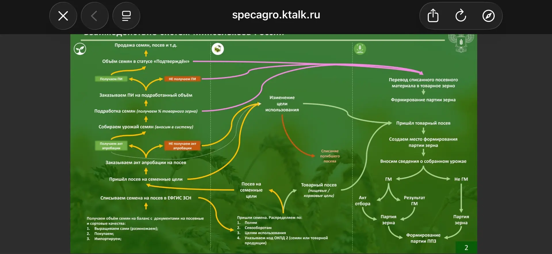 Сегодня разбирались, почему не меняется код ОКПД2 на семена в ЕФИС ЗСН. 🌾