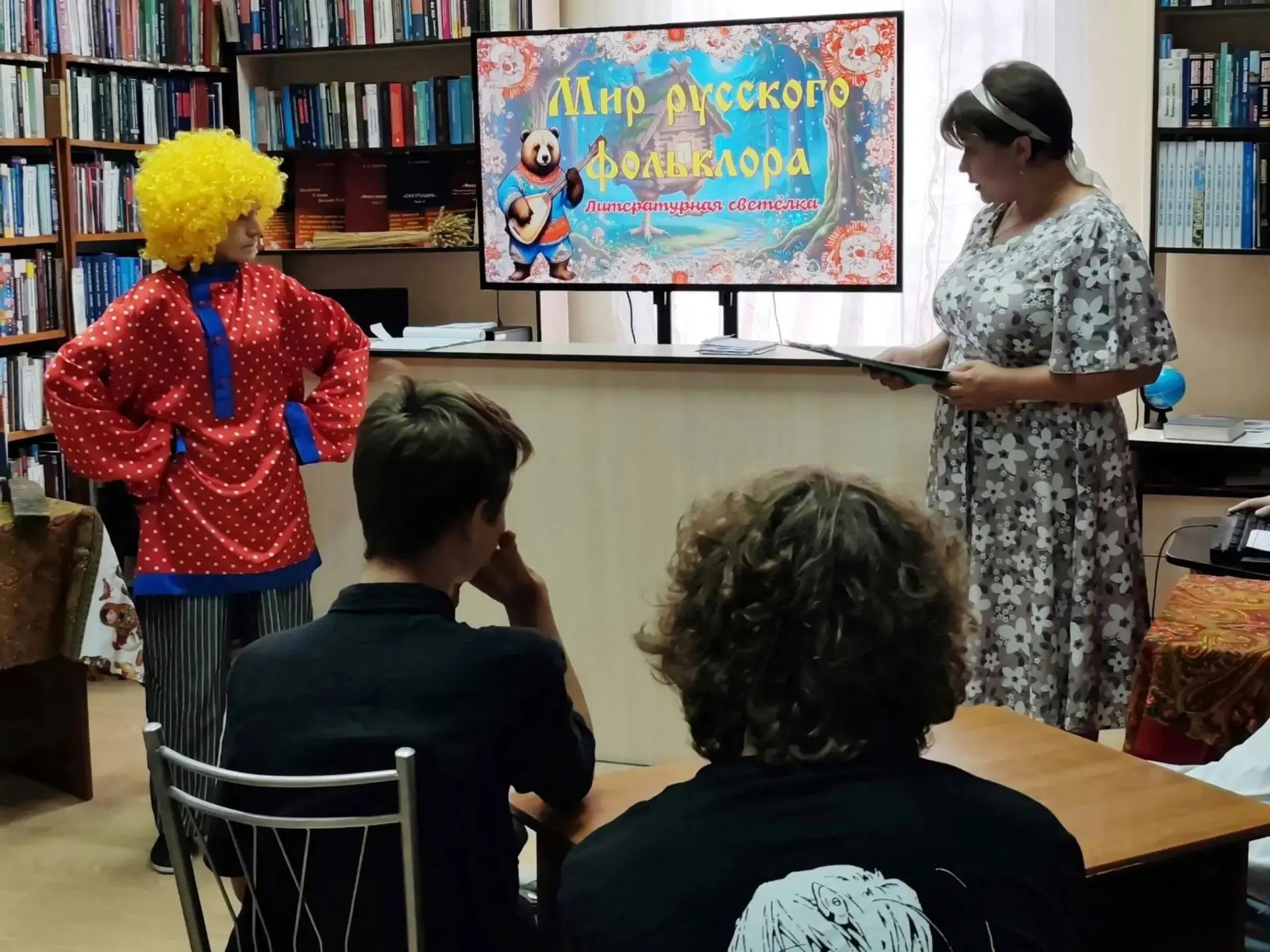 В Белоглинской центральной районной библиотеке состоялось мероприятие в рамках реализации программы 