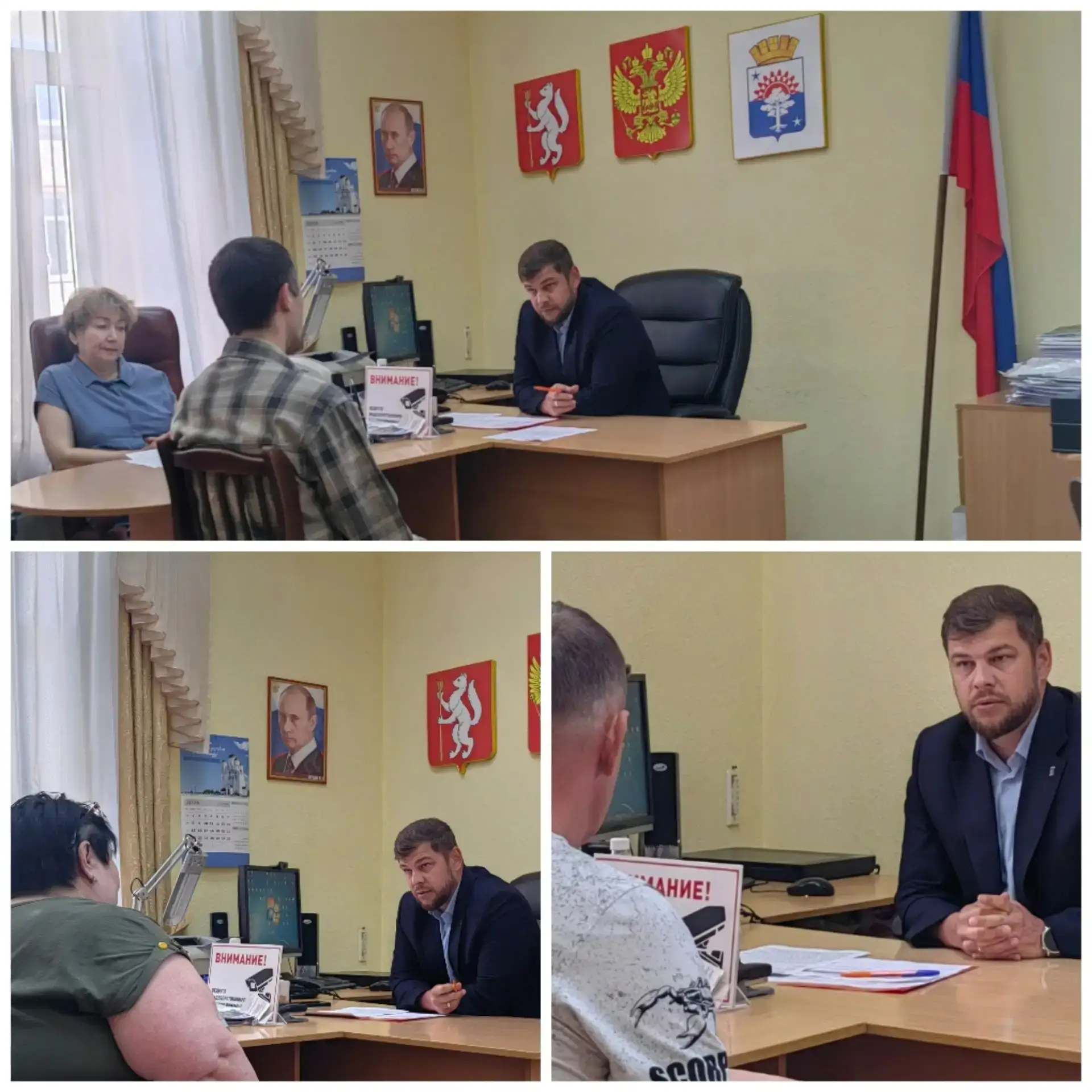 Состоялся прием участников Спецоперации и членов их семей. Лично встретился с мамой, чьи сыновья сей