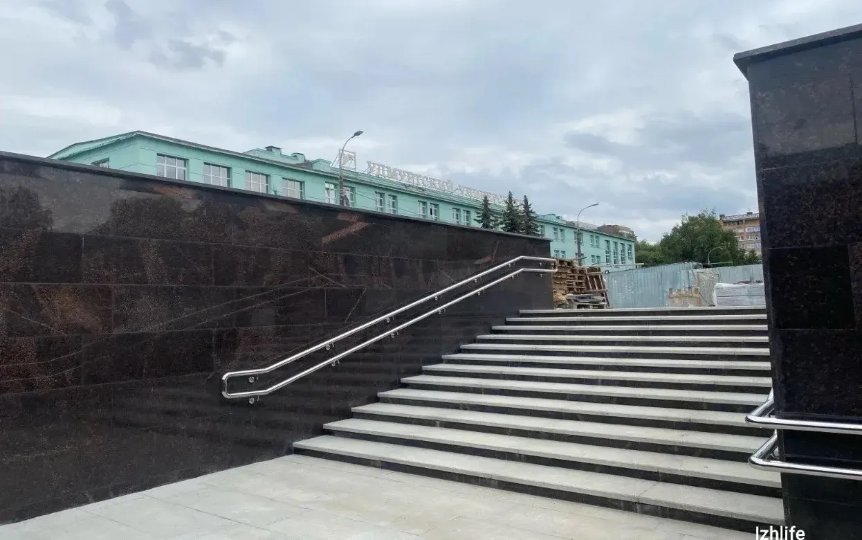 👣 Вчера открыли подземный переход около УдГУ
