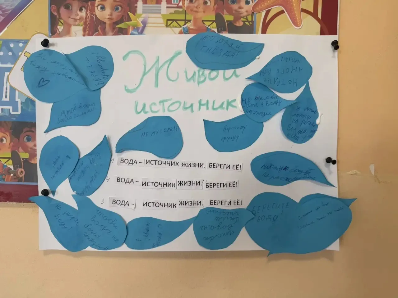 В летнем лагере «Мечта» на базе МАОУ СОШ №29 прошёл экологический квест «Хранители воды», подготовле