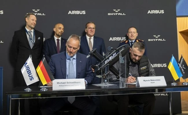 Европейский аэрокосмический концерн Airbus Defence and Space подписал меморандум о стратегическом па