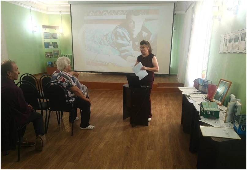 К 70 летию Валентина Александровича Сергеева (12 августа) в Центральной библиотеке муни...