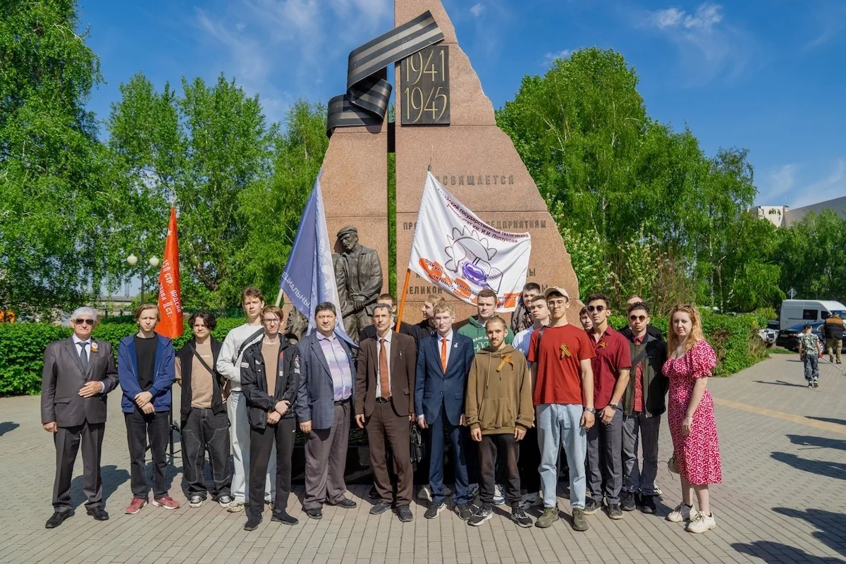 🎖️ Наши студенты в День Победы   9 мая в краевой столице прошли памятные торжественные мероприятия, 