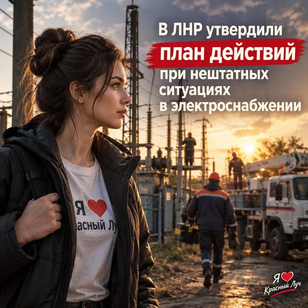 Штаб по обеспечению безопасности электроснабжения ЛНР утвердил сценарный план действий ...